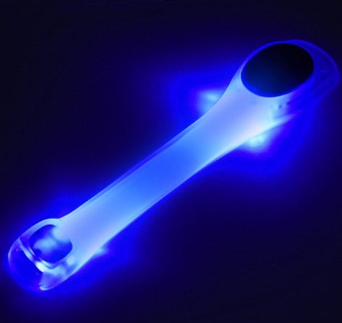 Lumières de course pour les bras et les jambes - Bleues