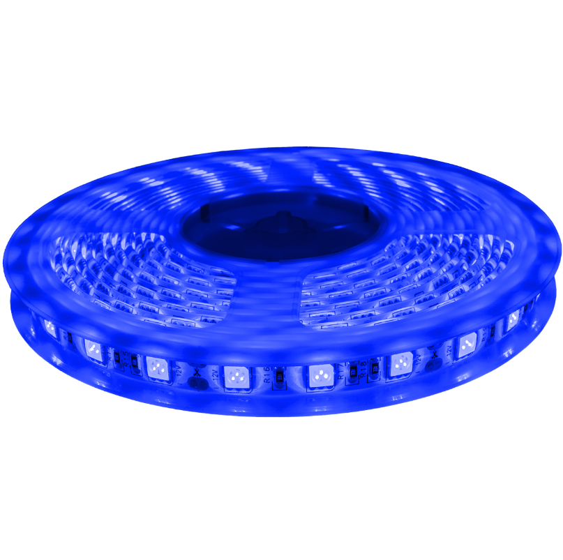 Bande LED RGB/W de 5 mètres, étanche IP67, 60 LED/m, 12 V