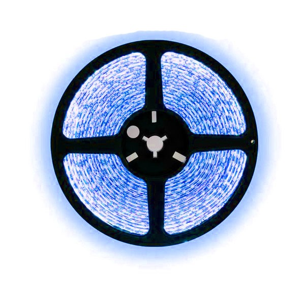 5 meters warm white LED strip waterproof - IP68 - 30Leds/m - 12V