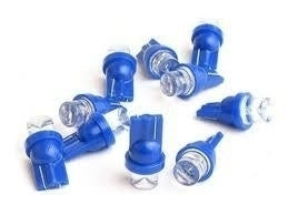T10 LED blue W5W - 12V interior lamp