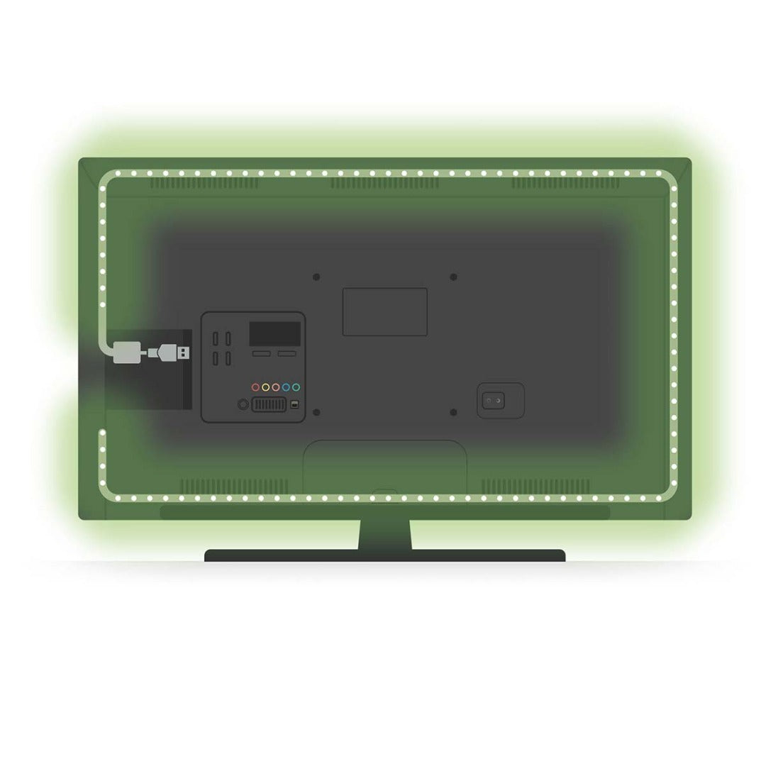 Bande LED USB intelligente - Multicolore - RGB + Blanc chaud - 2 mètres - SmartLife