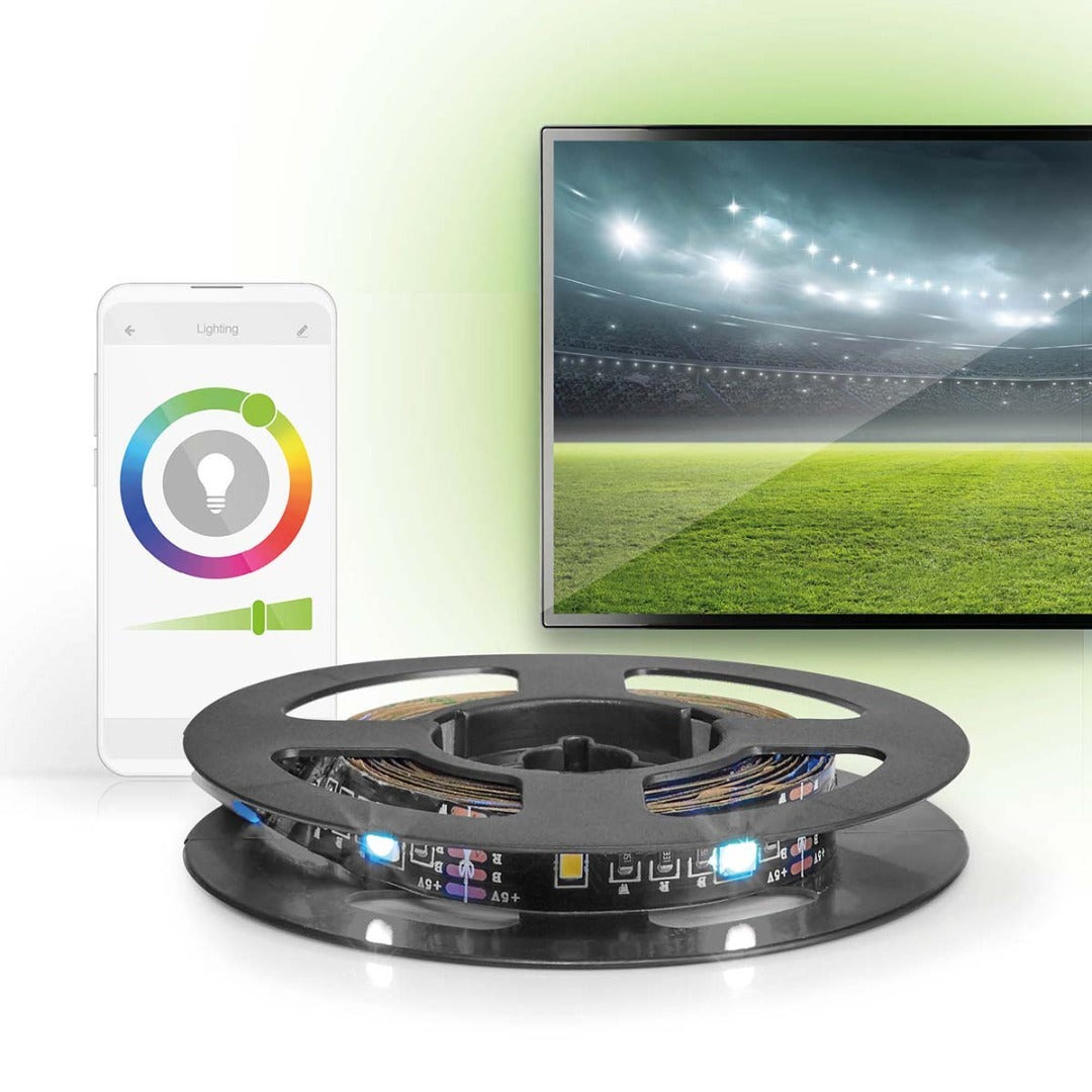 Bande LED USB intelligente - Multicolore - RGB + Blanc chaud - 2 mètres - SmartLife