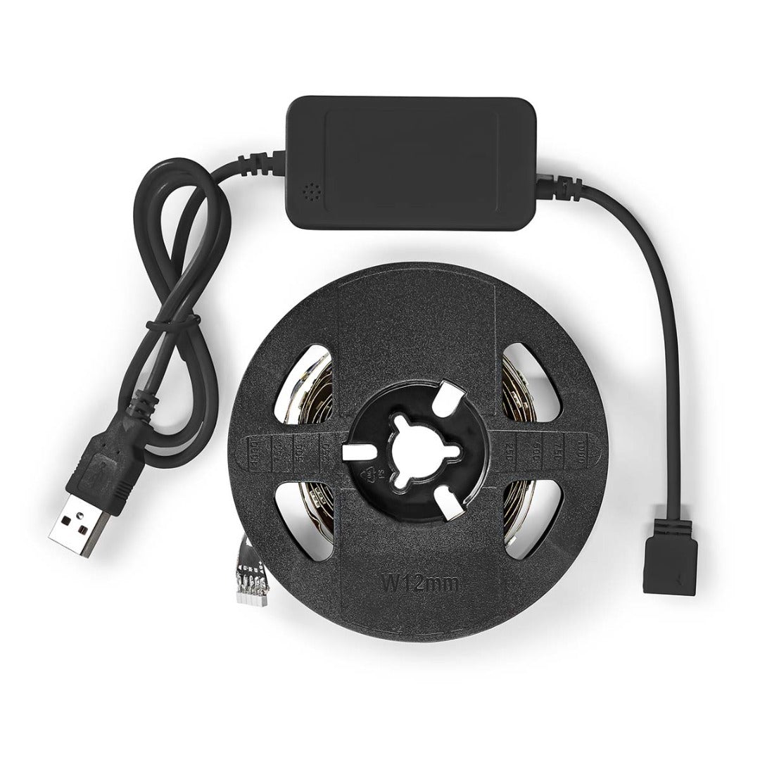 Bande LED USB intelligente - Multicolore - RGB + Blanc chaud - 2 mètres - SmartLife
