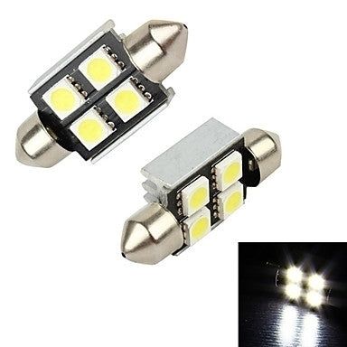 CANBUS 36mm 4 LED dome auto interieur lamp C5W