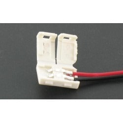 Connecteur à clic - LED monochrome - Pour ruban LED - 8 mm