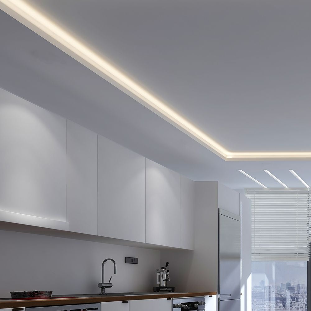 5 meters warm white LED strip - 280 LEDs - 24 Volt - 50 watt - COB