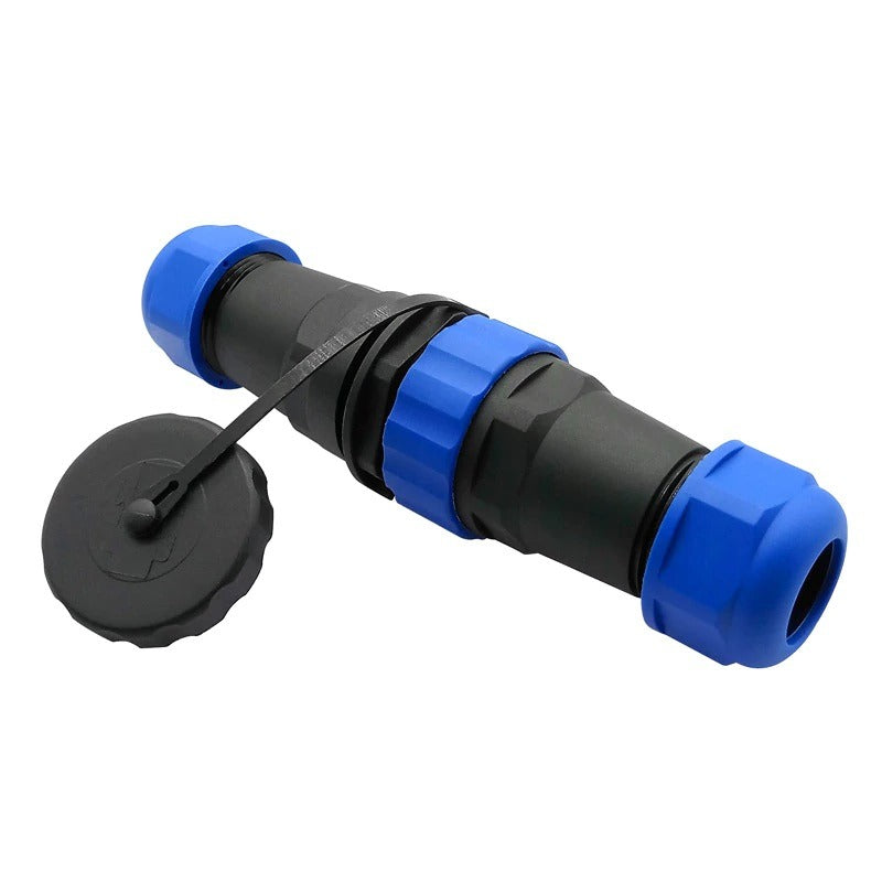 Male + Female - waterdichte kabelverbinder - 5 aderig - IP68