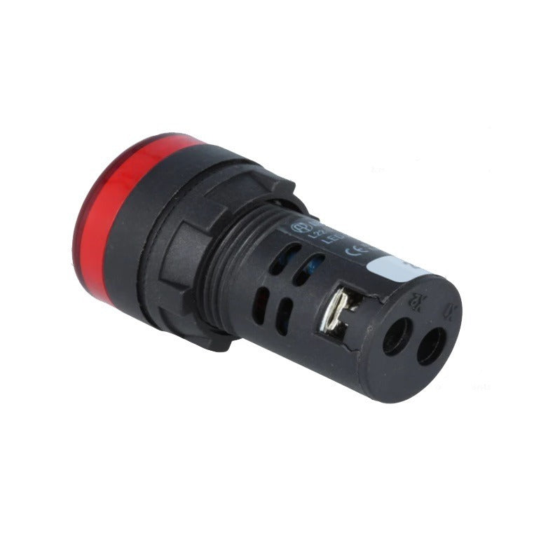 Voyant lumineux - Indicateur LED - 230 V - 22 mm - Rouge