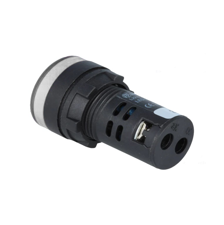 Voyant lumineux - LED - 230 V - 22 mm - Blanc