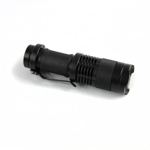 Torch LED 300 Lumens flashlight mini black 9.3 CM