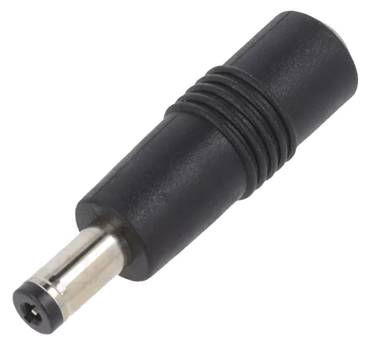 Adaptateur mâle-femelle - 5,5 x 2,5 mm vers 5,5 x 2,1 mm - MW