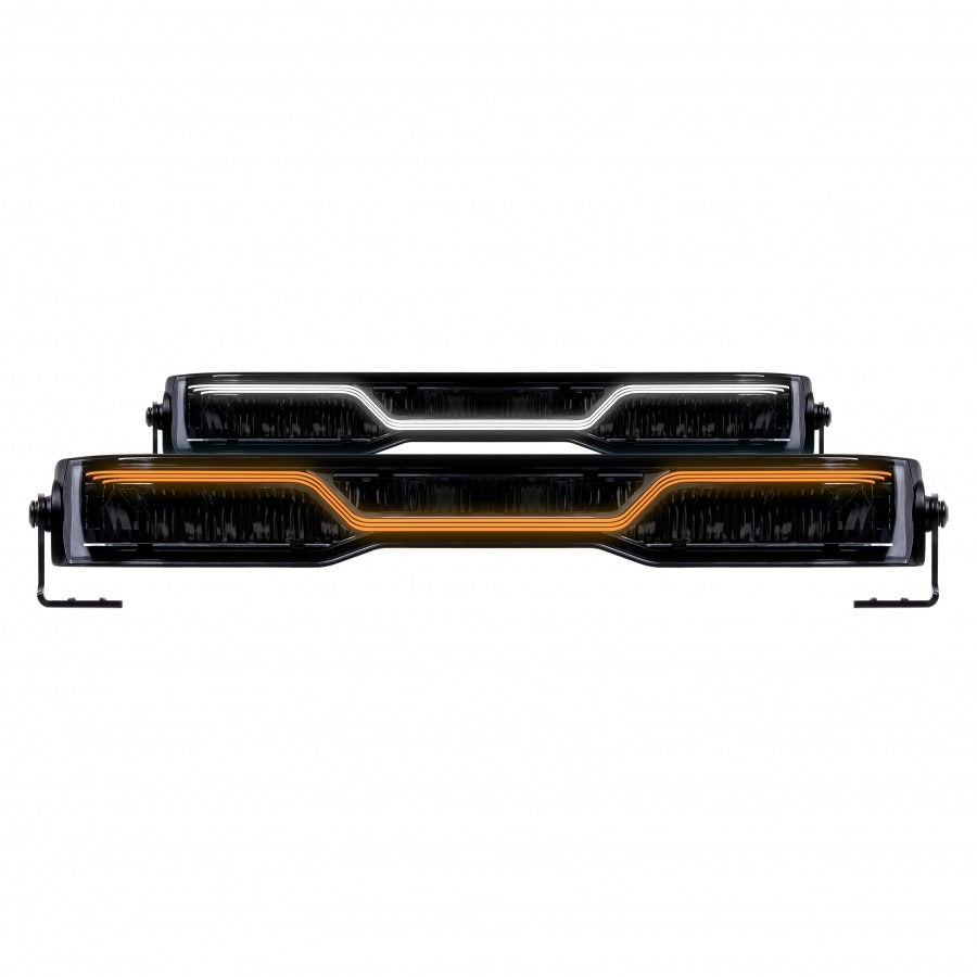 LED bar oranje wit – DRL – flitsfunctie – 52 cm – 108 LED’s – IP69K – R65
