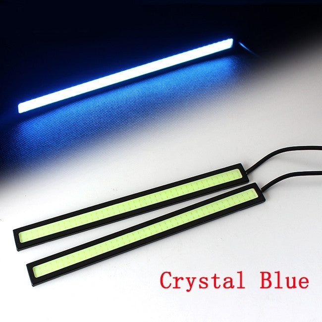 Feux de jour à LED 17 cm - Bleu cristal - 12 volts