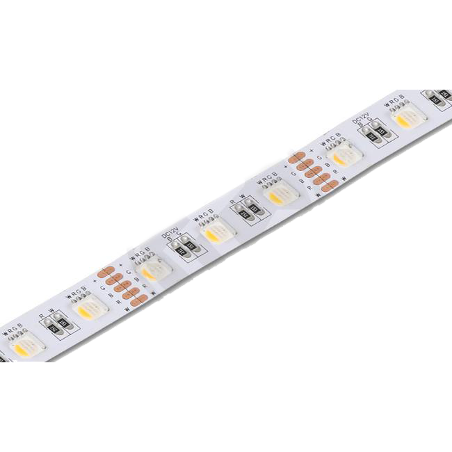 5 meters RGBW (Warm white) LED strip - DUAL LED - 60Leds/m - 12V