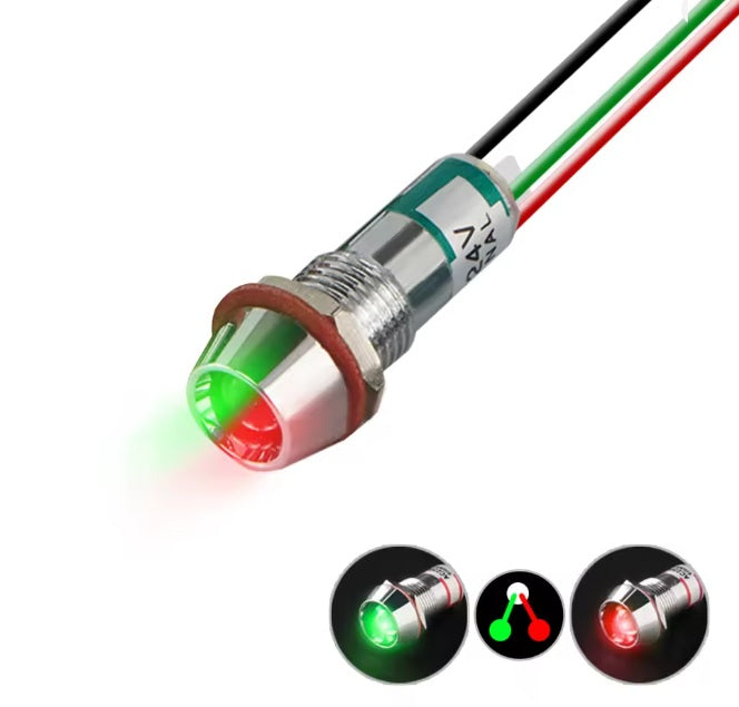 Mini LED spotlight - Green - 10mm - 12/24V