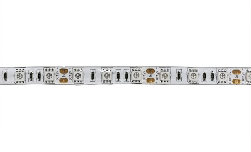 2.5 meters warm white LED strip waterproof - IP65 - 60Leds/m - 24V