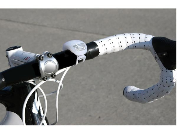 Bicycle lighting set 2 LEDs - white and red
