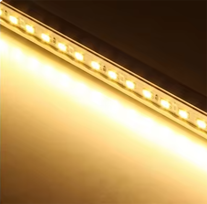 LED strip 100cm - Aluminum profile - 12V - IP65 - Extra warm white