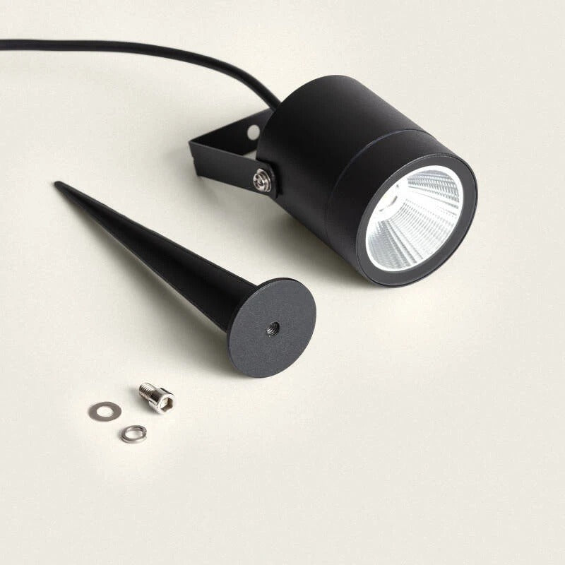 12V Fern LED Spot - warm white - black housing - 3 Watt