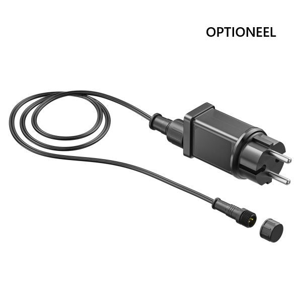 12V Palm LED Spot - warm white - black housing - 6 Watt
