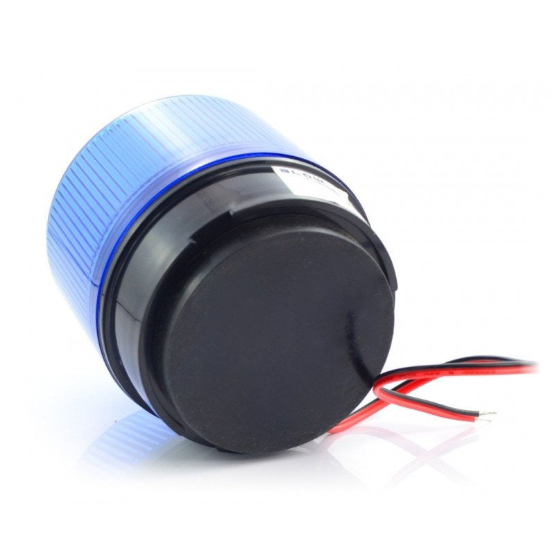 BLUE magnetic rotating light - 12V - IP65