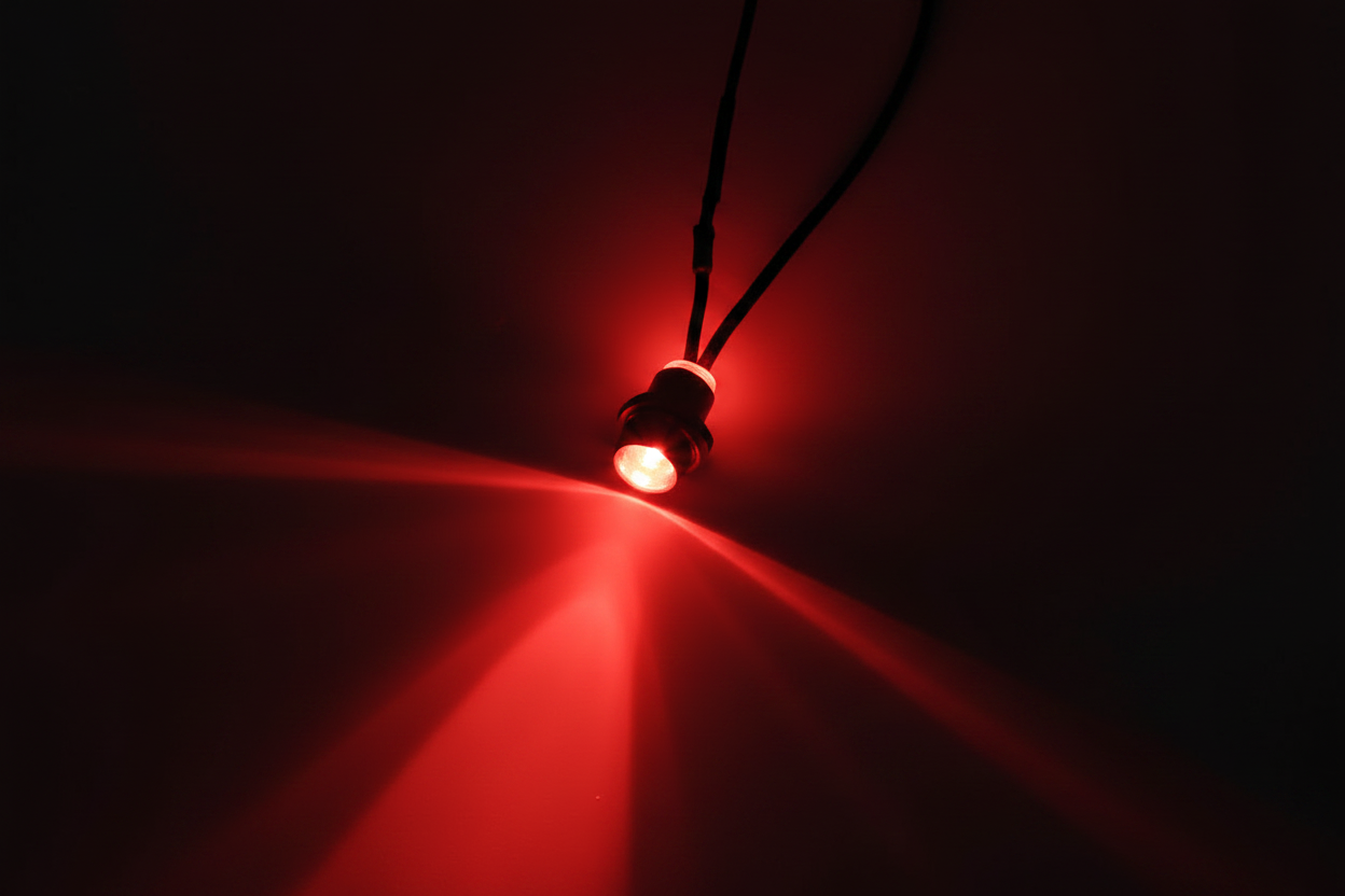 Mini LED spotlight - Green - 9.5mm - 12V