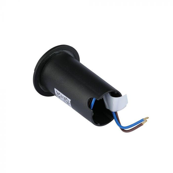 Spot de jardin double face - version noire - éclairage 12 volts - blanc froid - IP67