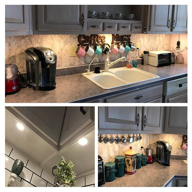 LED keuken kast verlichting - warm wit - 12v