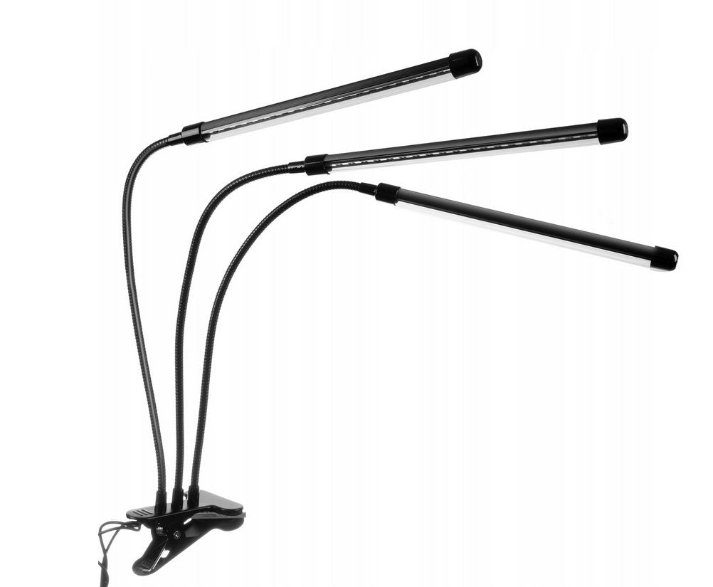 LED grow light - 3-way - Red/blue/purple - With controller and timer