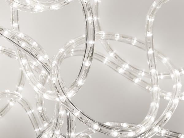 LED lichtslang - 9m - 324 LED - koud wit - inkortbaar