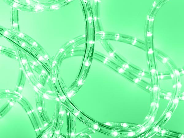 LED lichtslang - 9m - 324 LED - Groen - inkortbaar