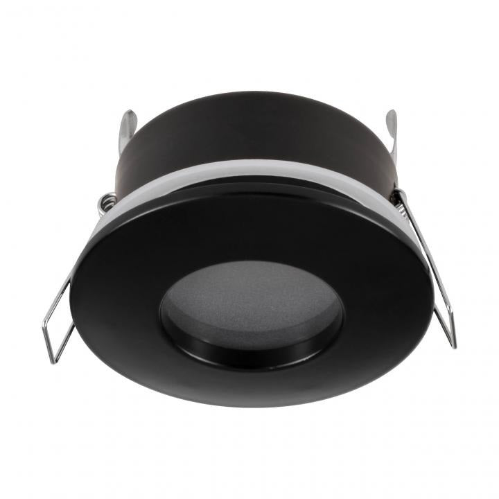 Recessed spotlight GU10 - IP44 - Aluminum - Round fixture - With diffuser