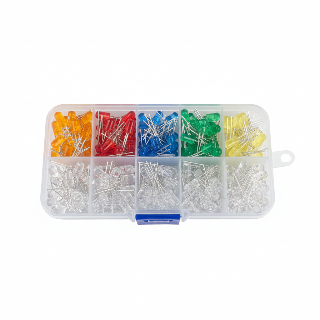 LED diode Assortiment Set 5mm - 200 stuks