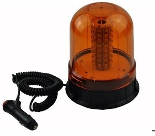 Balise rotative à LED - Homologuée E-Mark - R10 - Aimantée - Orange