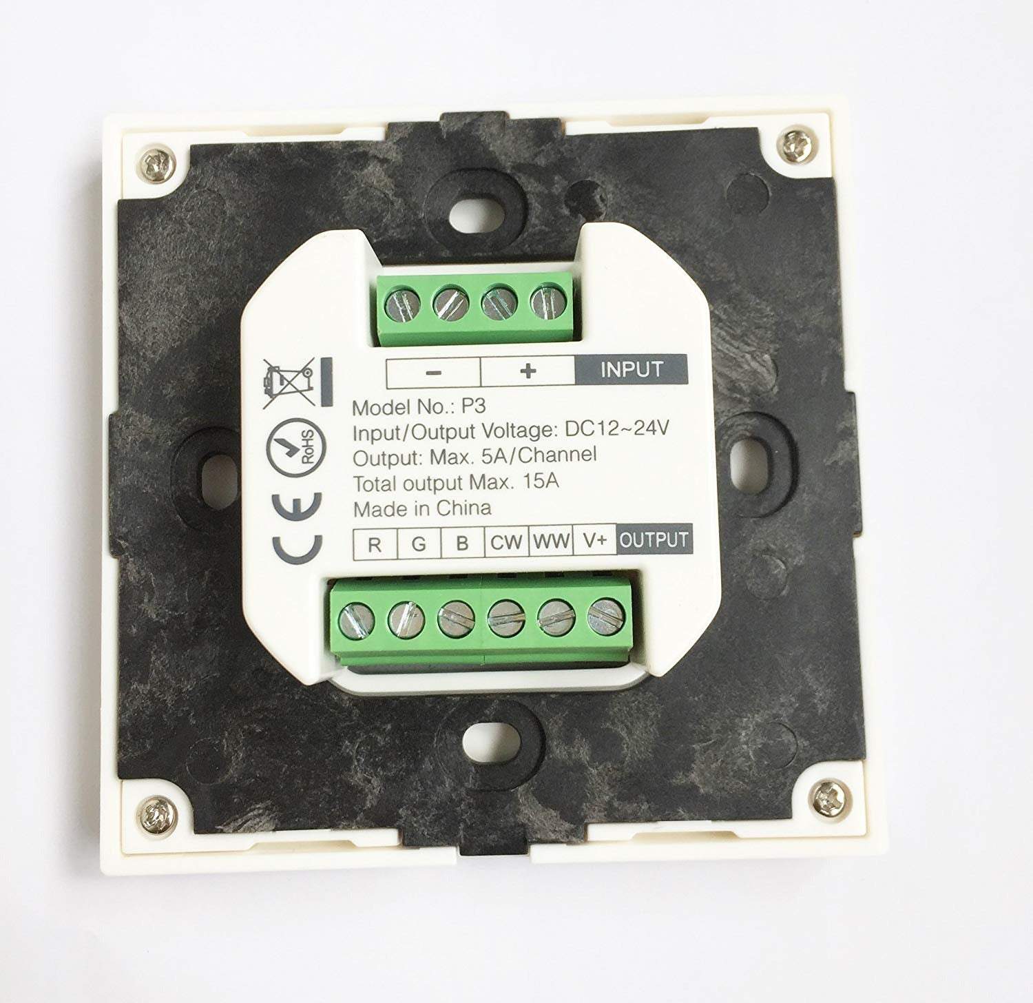 Panneau d'éclairage intelligent intégré - 1 groupe - RGB + DOUBLE BLANC