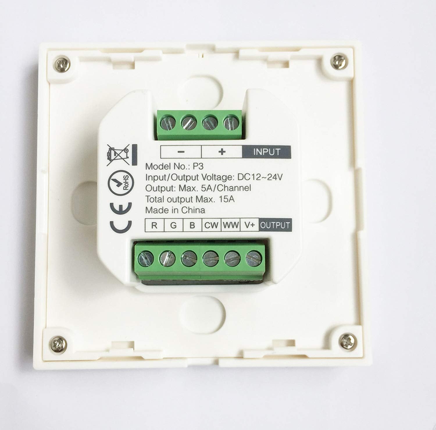 Panneau d'éclairage intelligent intégré - 1 groupe - RGB + DOUBLE BLANC