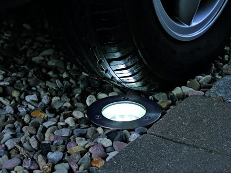 LED grondspot - 0.7W - 65mm - Koud wit - Inbouw - Rond