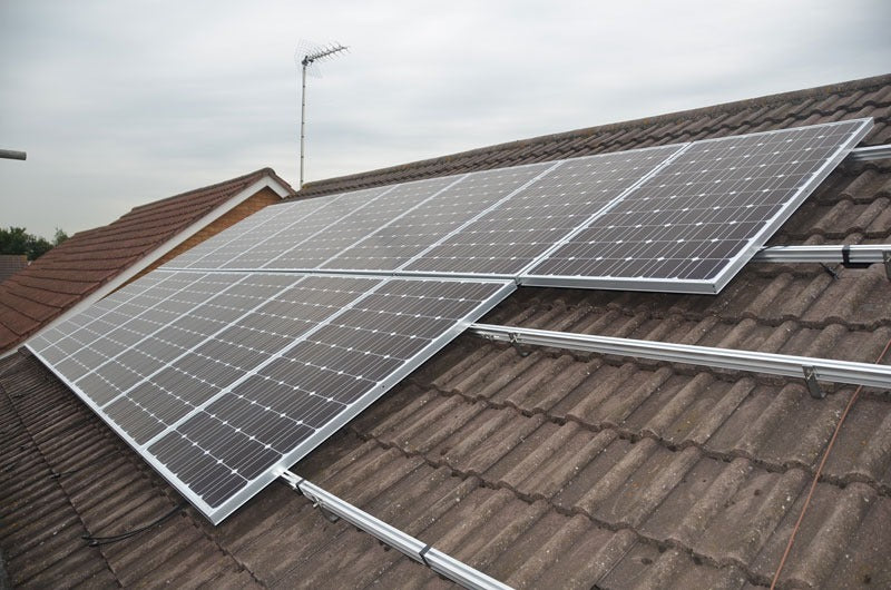 Rail voor zonnepanelen - 120cm - Aluminium