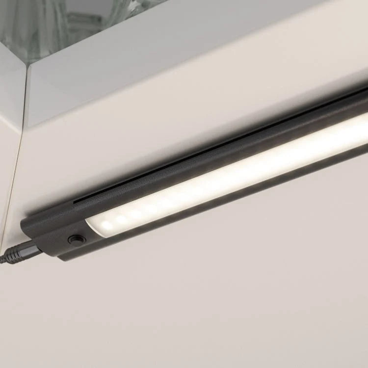 LED onderbouwverlichting - 90cm – dimbaar - zwart