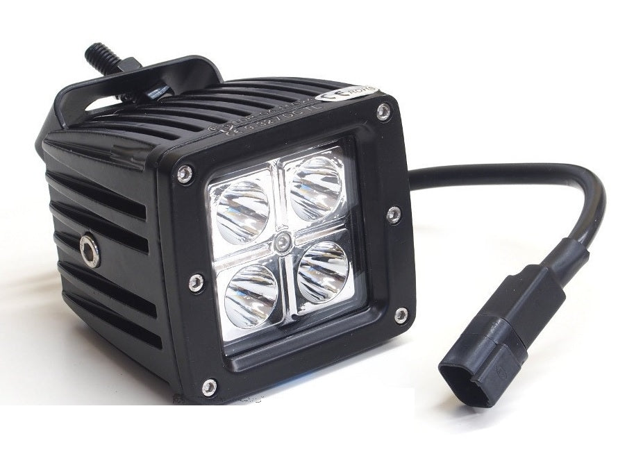 Robust spotlight - 4x LED - 12/24V - IP67 / 1080 lumens