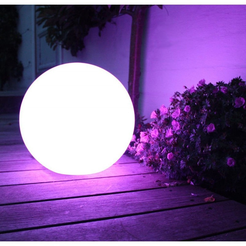 LED garden bulb 15cm - Solar - Multi color