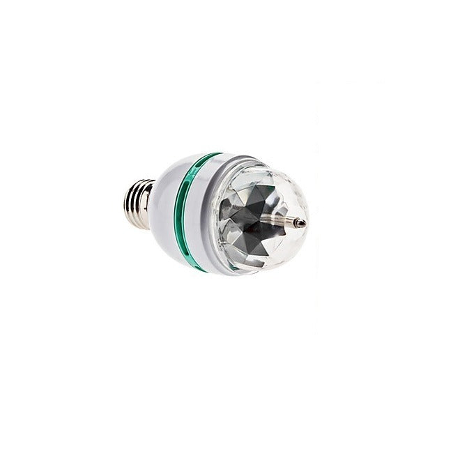 Ampoule disco E27 - Multicolore - 3W - 230V