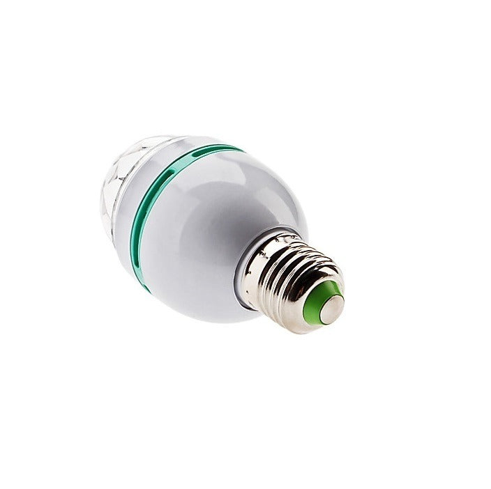 Ampoule disco E27 - Multicolore - 3W - 230V