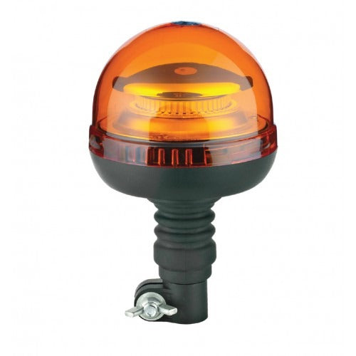 ORANJE dak zwaailicht - 8 LED - R10 / R65 - E keurmerk - beugel bevestiging