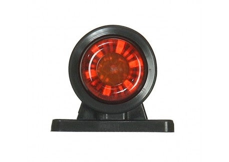 Feu de position latéral à LED 12/24 V - Rouge/Blanc 6 LED - L1162