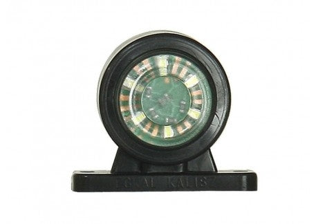 Feu de position latéral à LED 12/24 V - Rouge/Blanc 6 LED - L1162