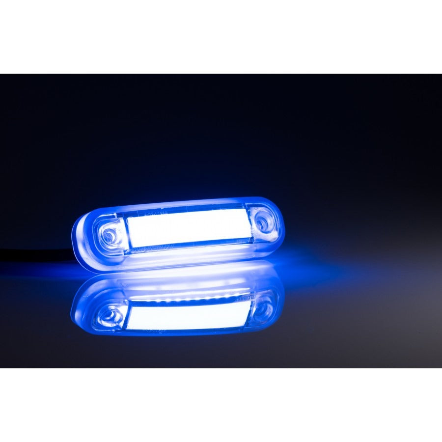 LED side marker light - Blue - 12/24V - L045N