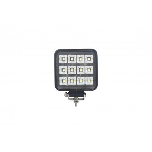 LED SPOT - 12 LED - 12W - Built-in switch - Square