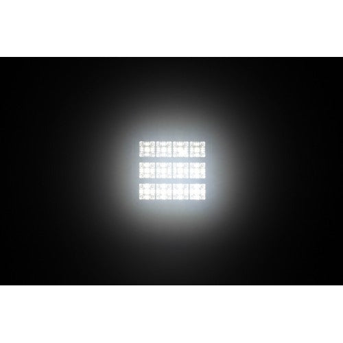 LED SPOT - 12 LED - 12W - Built-in switch - Square