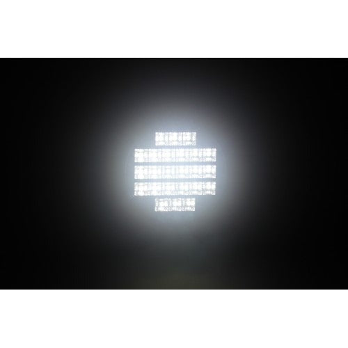 Spot LED - 24 LED - rond - interrupteur intégré - ultra lumineux - blanc froid